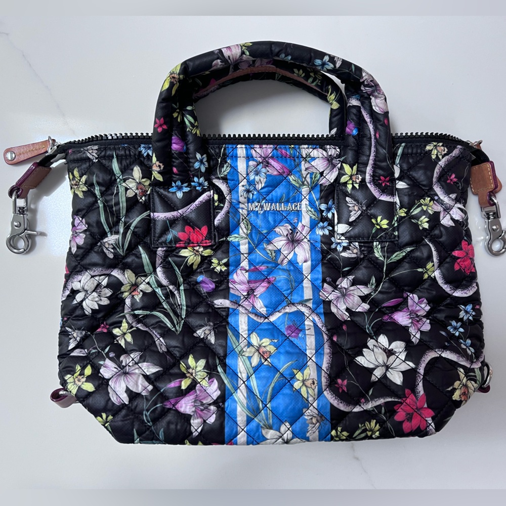 MZ Wallace Small Sutton Tote with detachable pouch